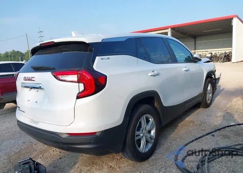 2024 GMC Terrain Fwd Sle z USA, uszkodzony, nr VIN 3GKALMEGXRL319712